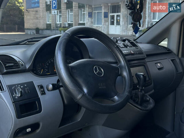 Белый Мерседес Вито, объемом двигателя 2.15 л и пробегом 372 тыс. км за 7999 $, фото 11 на Automoto.ua