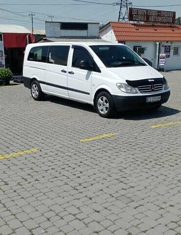 Белый Мерседес Вито, объемом двигателя 2.15 л и пробегом 318 тыс. км за 6800 $, фото 1 на Automoto.ua