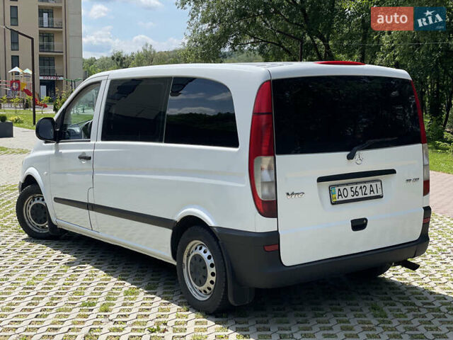Белый Мерседес Вито, объемом двигателя 2.15 л и пробегом 440 тыс. км за 7200 $, фото 5 на Automoto.ua