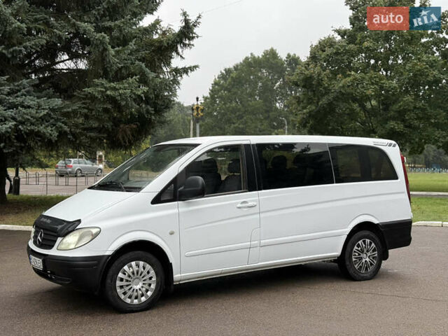 Белый Мерседес Вито, объемом двигателя 2.15 л и пробегом 290 тыс. км за 5400 $, фото 6 на Automoto.ua