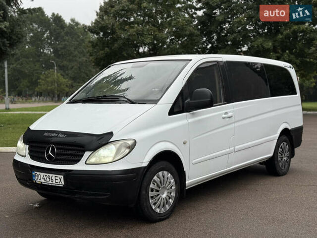 Белый Мерседес Вито, объемом двигателя 2.15 л и пробегом 290 тыс. км за 5400 $, фото 3 на Automoto.ua