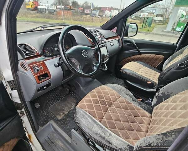 Білий Мерседес Віто, об'ємом двигуна 2.15 л та пробігом 450 тис. км за 5500 $, фото 14 на Automoto.ua