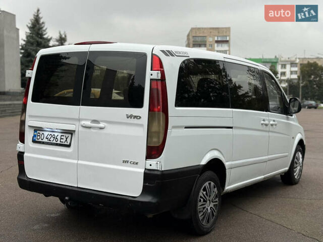 Белый Мерседес Вито, объемом двигателя 2.15 л и пробегом 290 тыс. км за 5400 $, фото 33 на Automoto.ua
