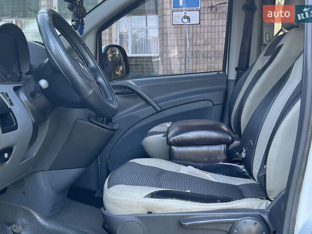 Белый Мерседес Вито, объемом двигателя 2.15 л и пробегом 372 тыс. км за 7999 $, фото 9 на Automoto.ua