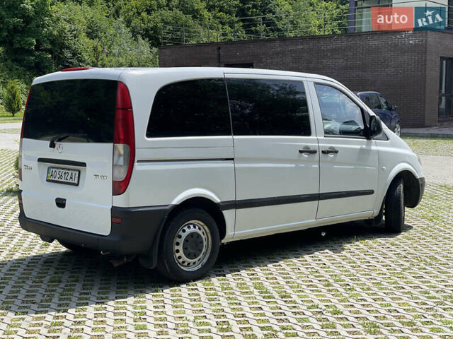 Белый Мерседес Вито, объемом двигателя 2.15 л и пробегом 440 тыс. км за 7200 $, фото 7 на Automoto.ua