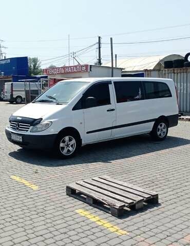 Белый Мерседес Вито, объемом двигателя 2.15 л и пробегом 318 тыс. км за 6800 $, фото 2 на Automoto.ua