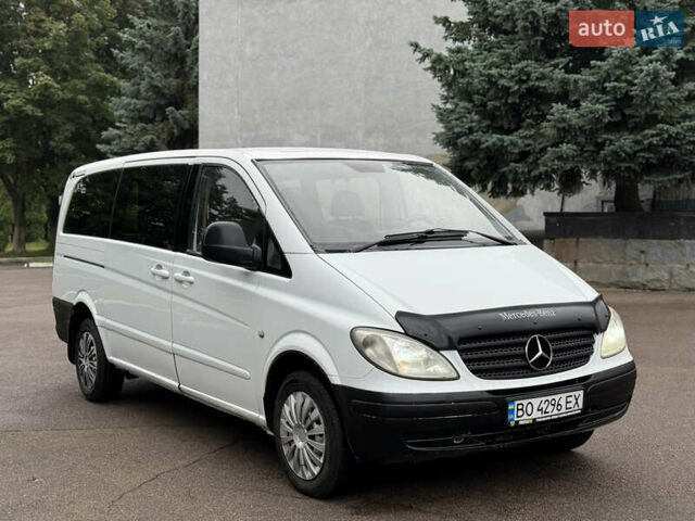 Белый Мерседес Вито, объемом двигателя 2.15 л и пробегом 290 тыс. км за 5400 $, фото 11 на Automoto.ua