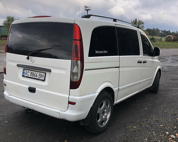 Белый Мерседес Вито, объемом двигателя 2.15 л и пробегом 295 тыс. км за 5500 $, фото 9 на Automoto.ua