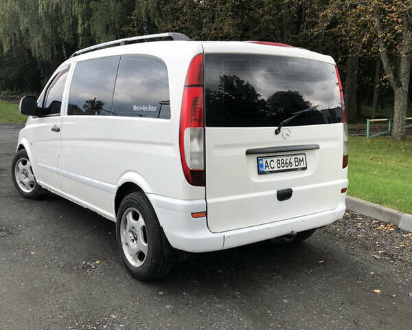 Белый Мерседес Вито, объемом двигателя 2.15 л и пробегом 295 тыс. км за 5500 $, фото 8 на Automoto.ua