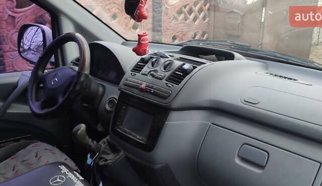 Белый Мерседес Вито, объемом двигателя 2.2 л и пробегом 315 тыс. км за 6600 $, фото 9 на Automoto.ua