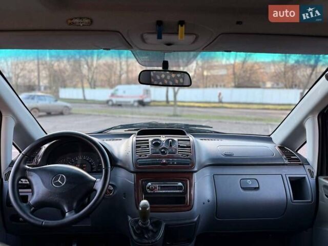 Белый Мерседес Вито, объемом двигателя 2.2 л и пробегом 232 тыс. км за 7500 $, фото 9 на Automoto.ua