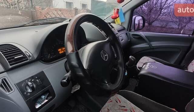 Белый Мерседес Вито, объемом двигателя 2.2 л и пробегом 315 тыс. км за 6600 $, фото 14 на Automoto.ua