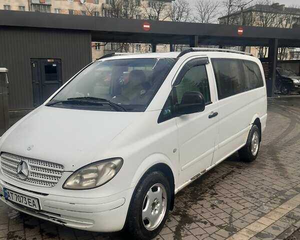 Белый Мерседес Вито, объемом двигателя 2.2 л и пробегом 500 тыс. км за 5500 $, фото 4 на Automoto.ua