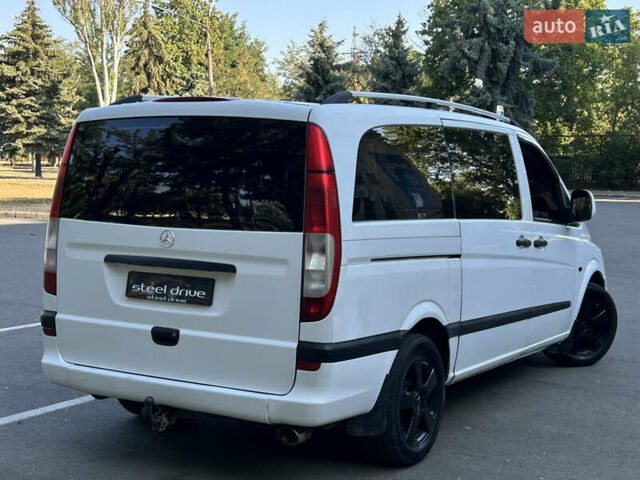 Белый Мерседес Вито, объемом двигателя 2.15 л и пробегом 372 тыс. км за 7999 $, фото 7 на Automoto.ua