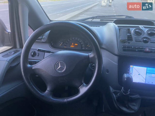 Белый Мерседес Вито, объемом двигателя 2.15 л и пробегом 155 тыс. км за 9500 $, фото 16 на Automoto.ua