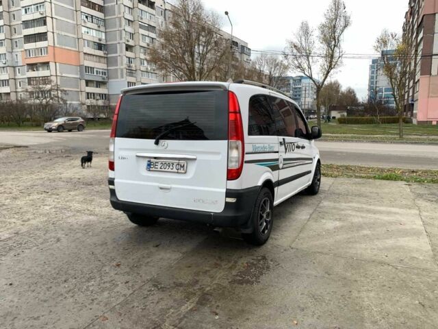 Белый Мерседес Вито, объемом двигателя 2.2 л и пробегом 399 тыс. км за 6200 $, фото 7 на Automoto.ua