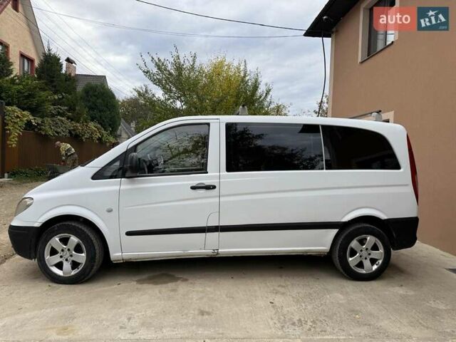 Белый Мерседес Вито, объемом двигателя 2.15 л и пробегом 260 тыс. км за 7000 $, фото 8 на Automoto.ua