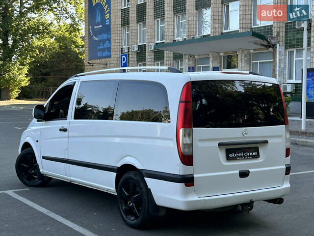 Белый Мерседес Вито, объемом двигателя 2.15 л и пробегом 372 тыс. км за 7999 $, фото 6 на Automoto.ua