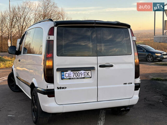 Белый Мерседес Вито, объемом двигателя 2.2 л и пробегом 416 тыс. км за 7450 $, фото 19 на Automoto.ua