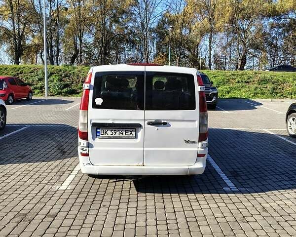 Белый Мерседес Вито, объемом двигателя 2.15 л и пробегом 387 тыс. км за 5800 $, фото 7 на Automoto.ua