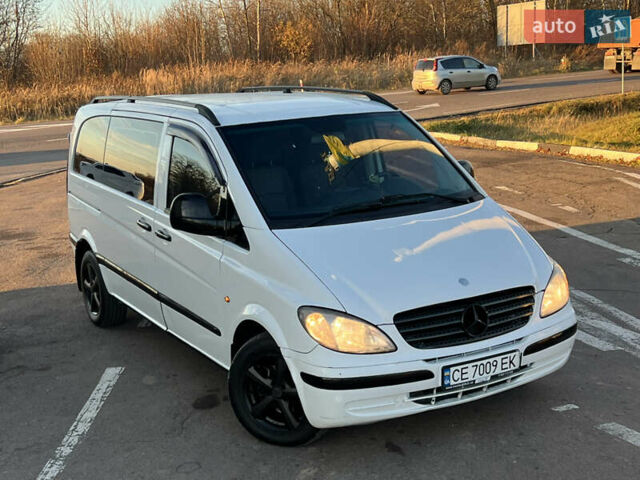 Белый Мерседес Вито, объемом двигателя 2.2 л и пробегом 416 тыс. км за 7450 $, фото 8 на Automoto.ua