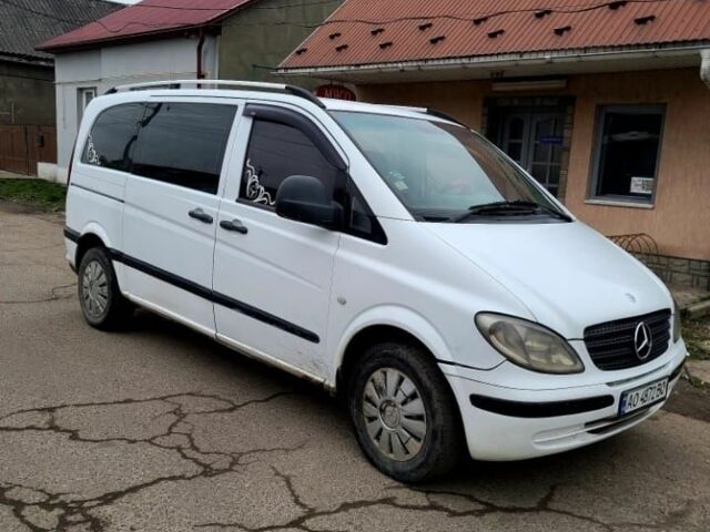 Белый Мерседес Вито, объемом двигателя 2.1 л и пробегом 467 тыс. км за 5200 $, фото 6 на Automoto.ua