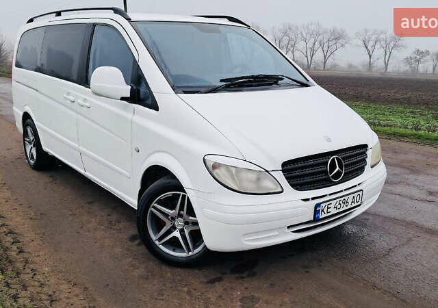 Белый Мерседес Вито, объемом двигателя 2.15 л и пробегом 366 тыс. км за 7500 $, фото 7 на Automoto.ua