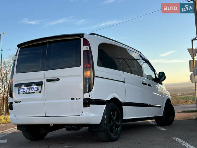 Белый Мерседес Вито, объемом двигателя 2.2 л и пробегом 416 тыс. км за 7450 $, фото 14 на Automoto.ua