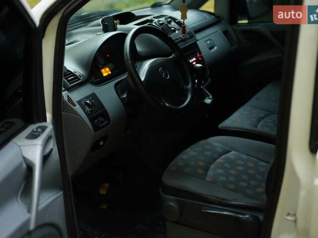 Белый Мерседес Вито, объемом двигателя 2.15 л и пробегом 246 тыс. км за 7299 $, фото 16 на Automoto.ua