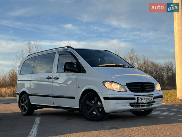 Белый Мерседес Вито, объемом двигателя 2.2 л и пробегом 416 тыс. км за 7450 $, фото 9 на Automoto.ua