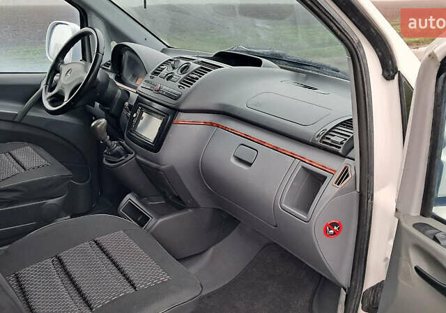 Белый Мерседес Вито, объемом двигателя 2.15 л и пробегом 366 тыс. км за 7500 $, фото 11 на Automoto.ua