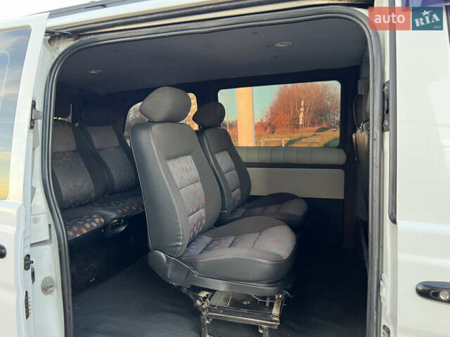 Белый Мерседес Вито, объемом двигателя 2.2 л и пробегом 416 тыс. км за 7450 $, фото 28 на Automoto.ua