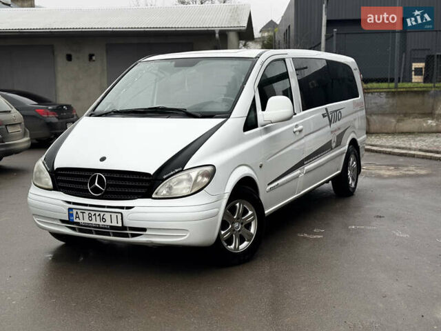 Белый Мерседес Вито, объемом двигателя 2.15 л и пробегом 785 тыс. км за 6600 $, фото 1 на Automoto.ua