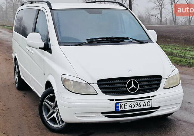 Белый Мерседес Вито, объемом двигателя 2.15 л и пробегом 366 тыс. км за 7500 $, фото 6 на Automoto.ua