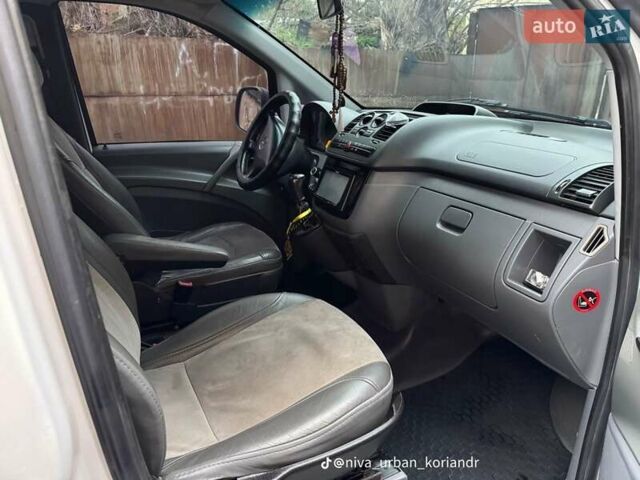 Мерседес Вито 2005 в Виннице на Automoto.ua Белый Мерседес Вито, объемом двигателя 2.15 л и пробегом 450 тыс. км за 8000 $, фото 3 на Automoto.ua