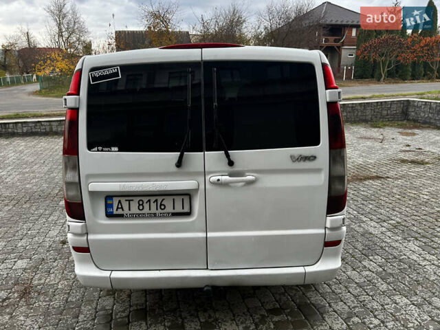 Белый Мерседес Вито, объемом двигателя 2.15 л и пробегом 485 тыс. км за 6700 $, фото 15 на Automoto.ua