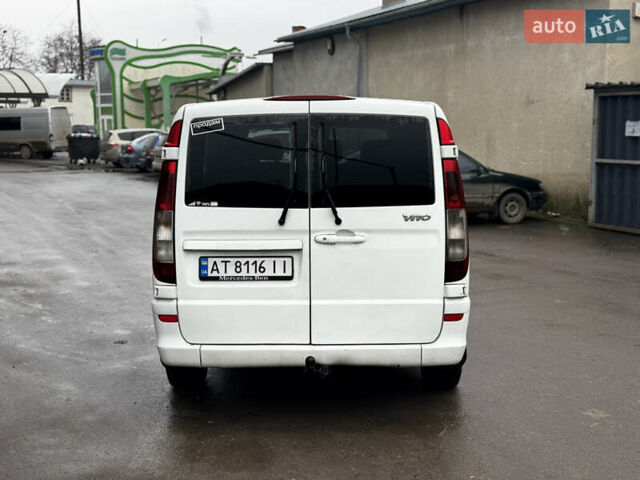 Белый Мерседес Вито, объемом двигателя 2.15 л и пробегом 785 тыс. км за 6600 $, фото 10 на Automoto.ua
