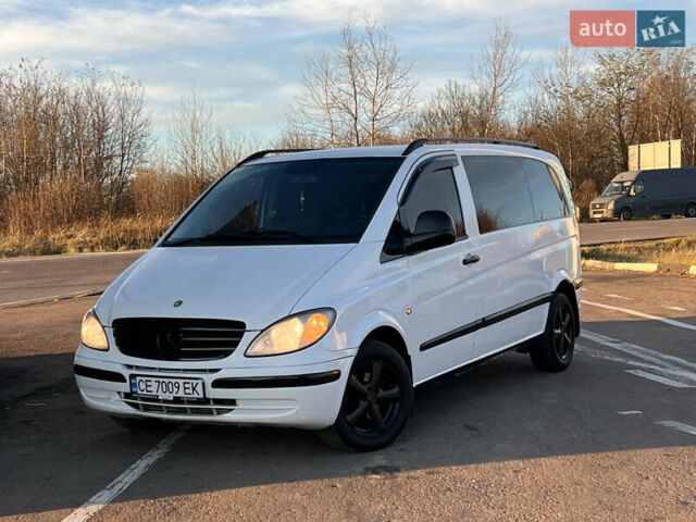 Белый Мерседес Вито, объемом двигателя 2.2 л и пробегом 416 тыс. км за 7450 $, фото 2 на Automoto.ua