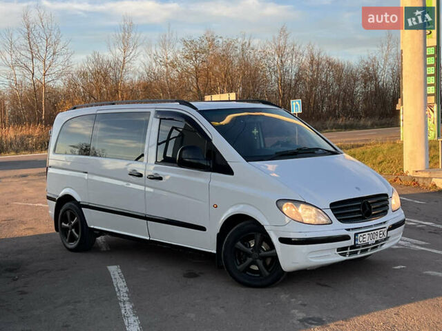 Белый Мерседес Вито, объемом двигателя 2.2 л и пробегом 416 тыс. км за 7450 $, фото 6 на Automoto.ua