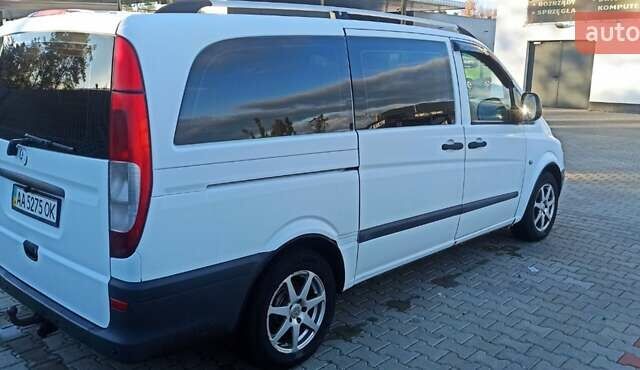 Белый Мерседес Вито, объемом двигателя 2.15 л и пробегом 362 тыс. км за 6250 $, фото 12 на Automoto.ua