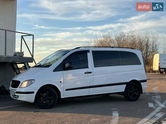 Белый Мерседес Вито, объемом двигателя 2.2 л и пробегом 416 тыс. км за 7450 $, фото 4 на Automoto.ua