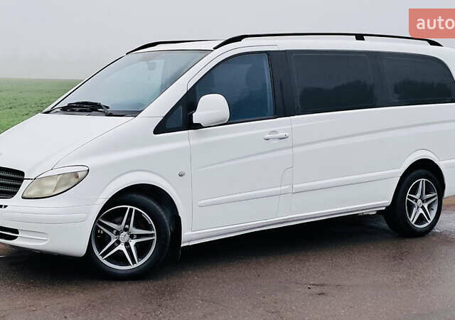 Белый Мерседес Вито, объемом двигателя 2.15 л и пробегом 366 тыс. км за 7500 $, фото 1 на Automoto.ua
