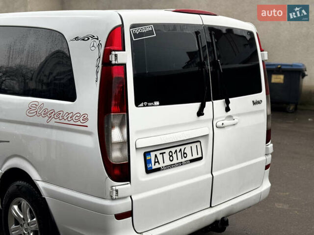 Белый Мерседес Вито, объемом двигателя 2.15 л и пробегом 785 тыс. км за 6600 $, фото 13 на Automoto.ua