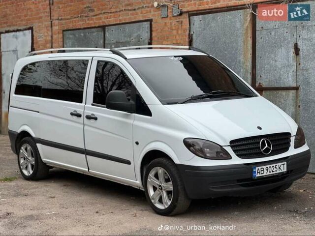 Мерседес Вито 2005 в Виннице на Automoto.ua Белый Мерседес Вито, объемом двигателя 2.15 л и пробегом 450 тыс. км за 8000 $, фото 6 на Automoto.ua