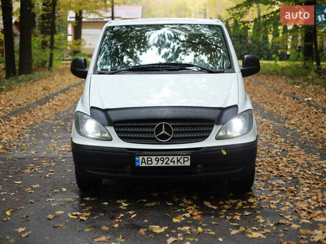 Белый Мерседес Вито, объемом двигателя 2.15 л и пробегом 246 тыс. км за 7299 $, фото 3 на Automoto.ua