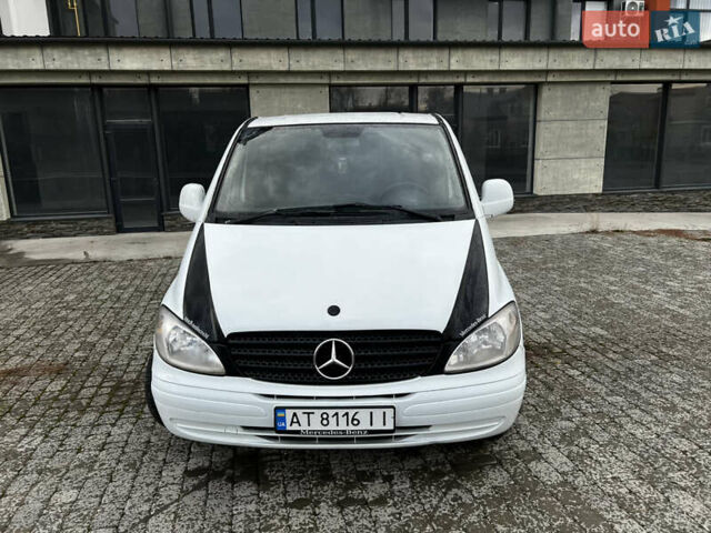 Белый Мерседес Вито, объемом двигателя 2.15 л и пробегом 485 тыс. км за 6700 $, фото 2 на Automoto.ua