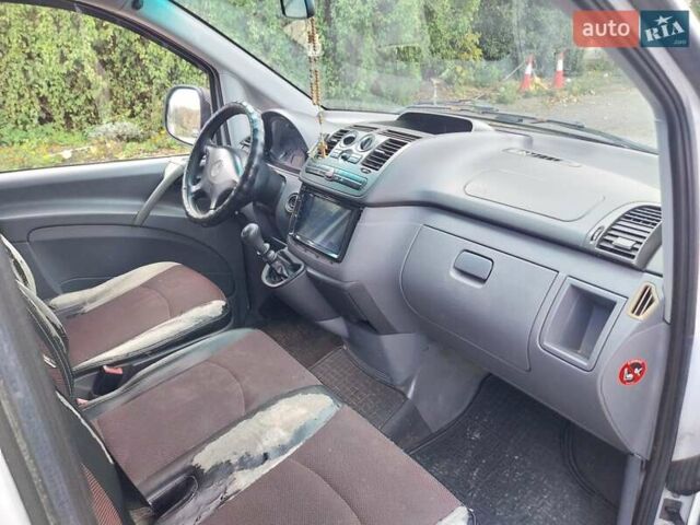 Белый Мерседес Вито, объемом двигателя 2.15 л и пробегом 362 тыс. км за 6250 $, фото 4 на Automoto.ua