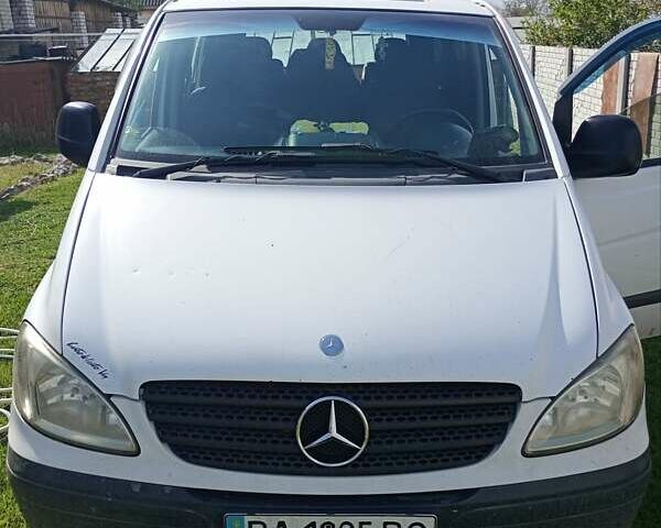 Мерседес Вито 2005 в Александрие на Automoto.ua Белый Мерседес Вито, объемом двигателя 2.15 л и пробегом 251 тыс. км за 6750 $, фото 12 на Automoto.ua