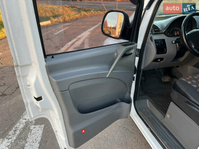 Белый Мерседес Вито, объемом двигателя 2.2 л и пробегом 416 тыс. км за 7450 $, фото 24 на Automoto.ua