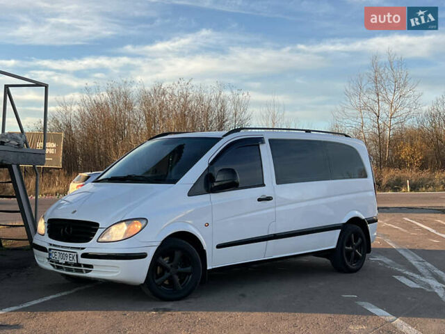 Белый Мерседес Вито, объемом двигателя 2.2 л и пробегом 416 тыс. км за 7450 $, фото 3 на Automoto.ua